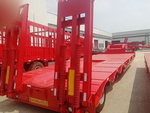 13.75米低平板半掛車廠家批發出售價格多少錢 廠家促銷